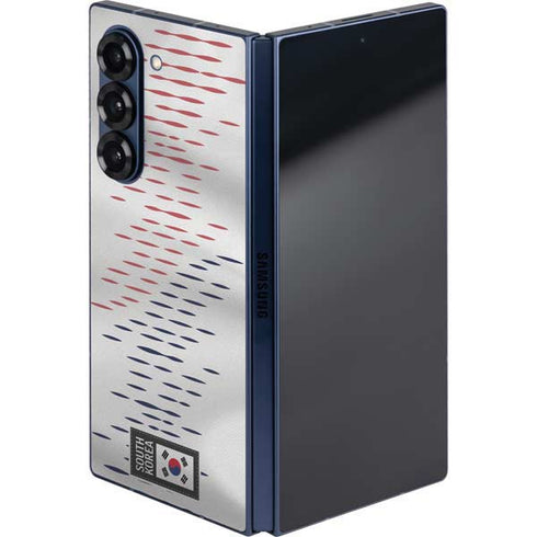 South Korea Soccer Flag Galaxy Z Fold6 Skin